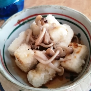 高野豆腐の揚げ出し餡掛けふう